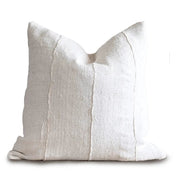 Solid Mudcloth Decorative Throw Pillow Black or Ivory/White - HUNTEDFOX