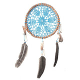 Turquoise Blue Dreamcatcher