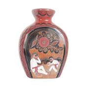 Vintage Mexican Folk Vase - H U N T E D F O X