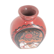 Vintage Mexican Folk Vase - H U N T E D F O X